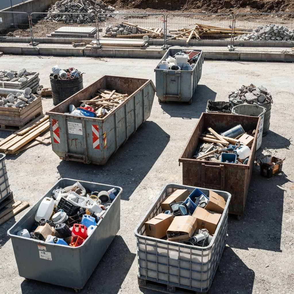 Construction site background